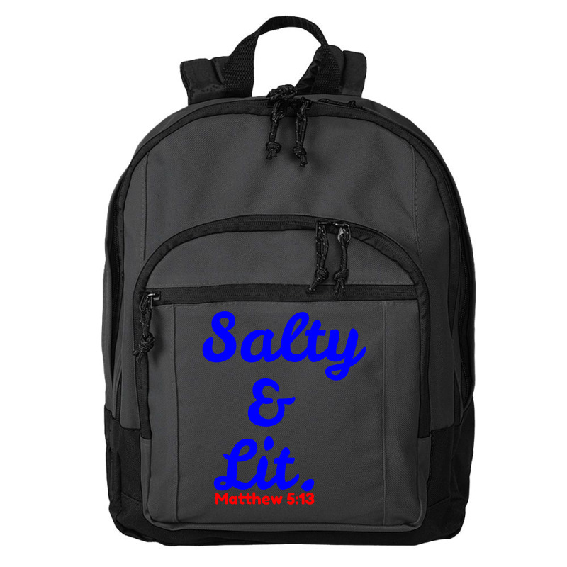 Salty And Lit Basic Backpack | Artistshot