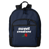 Sweet Creature White Basic Backpack | Artistshot