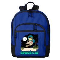 Space Cat Basic Backpack | Artistshot