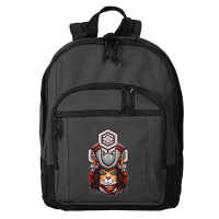 Samurai Cat Azai Nagamasa Basic Backpack | Artistshot