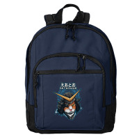 Samurai Cat Sengonku Basara Basic Backpack | Artistshot