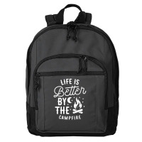 Funny Life Is Better By The Campfire Basic Backpack | Artistshot