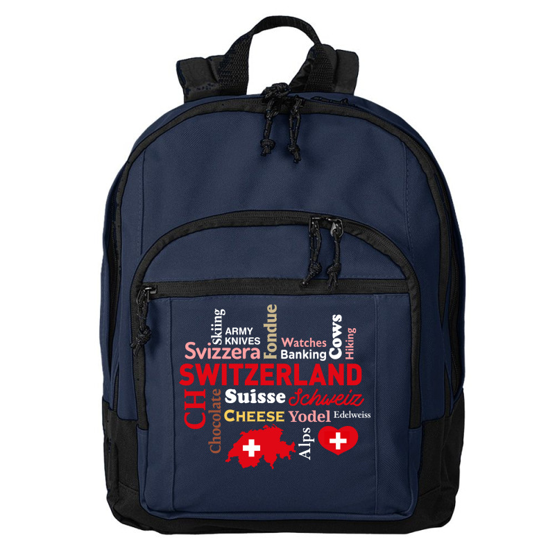 Switzerland Basic Backpack | Artistshot