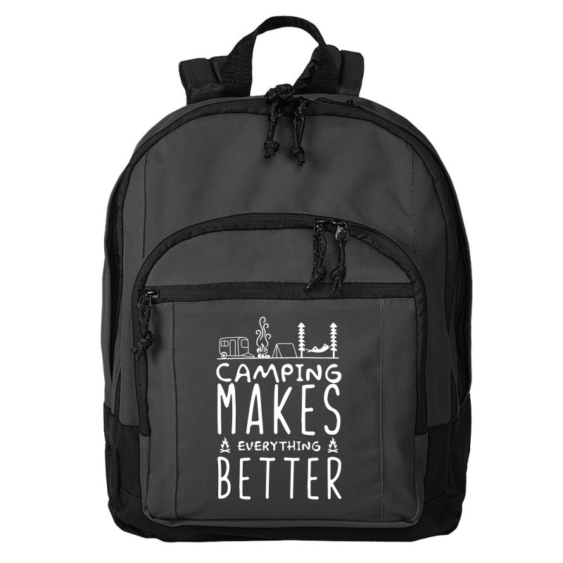 Camping Make Everything Better Basic Backpack | Artistshot