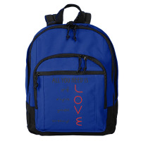 All You Need Is Love Equations Basic Backpack | Artistshot