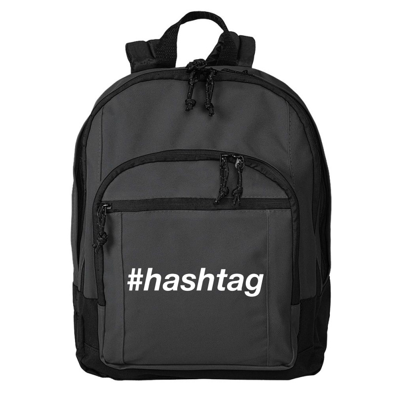 #hashtag T Shirt Basic Backpack | Artistshot