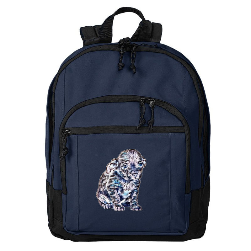 Adorable Little Mixed Breed P Basic Backpack | Artistshot