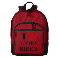 I Love Joe Biden Basic Backpack | Artistshot