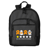 2020 Review One Star Rating Boo Sheet Basic Backpack | Artistshot