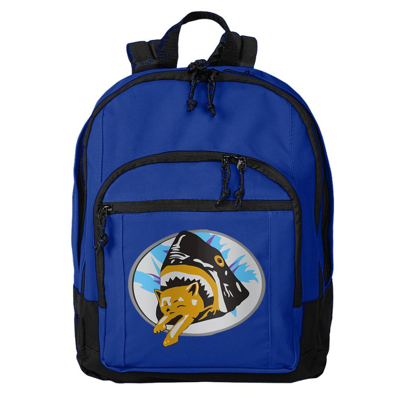 Shark Cat Pineapple Express Basic Backpack | Artistshot