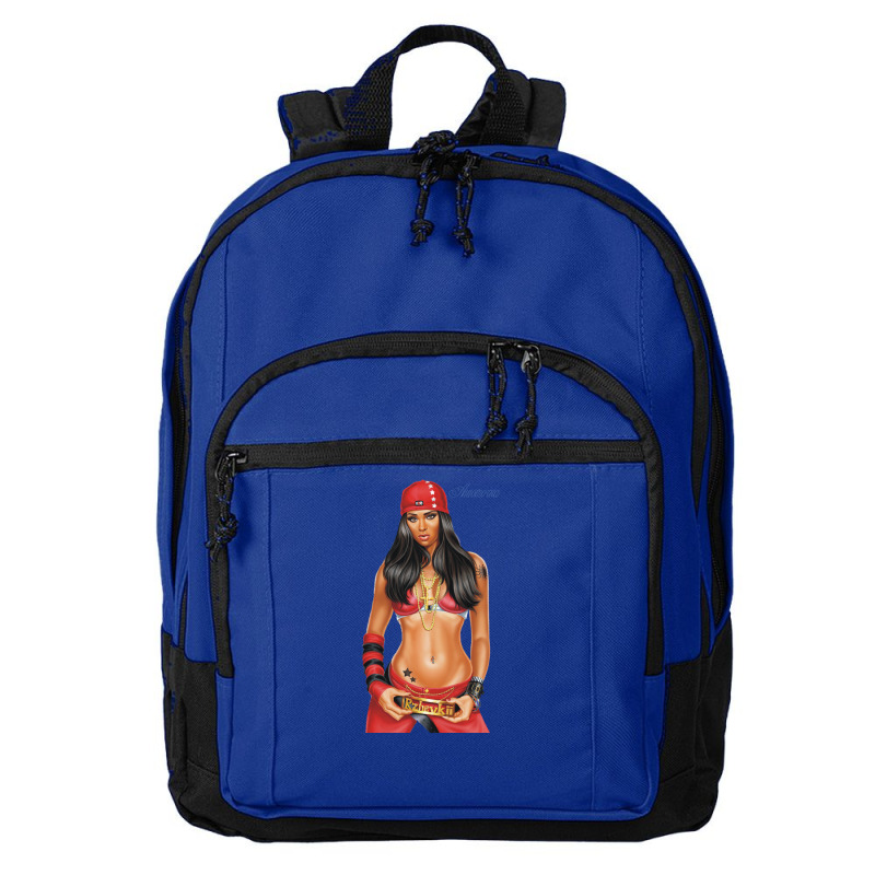 Hip Hop Cool Woman Basic Backpack | Artistshot