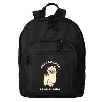 Fa La La La La Llama Cute Christmas Basic Backpack | Artistshot