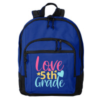 5th Grade Love Basic Backpack | Artistshot