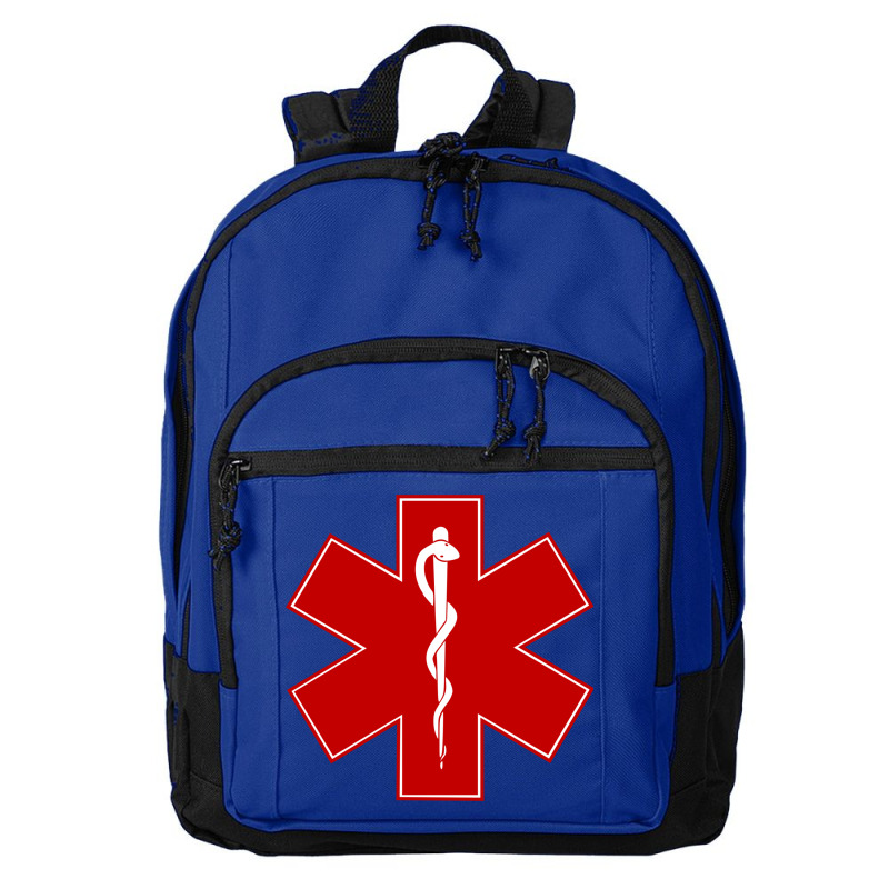 Star Of Life Emergency Medical Services Symbol, Ambulance, Basic Backpack | Artistshot