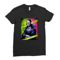 The Iconic Mona Lisa Ladies Fitted T-shirt | Artistshot