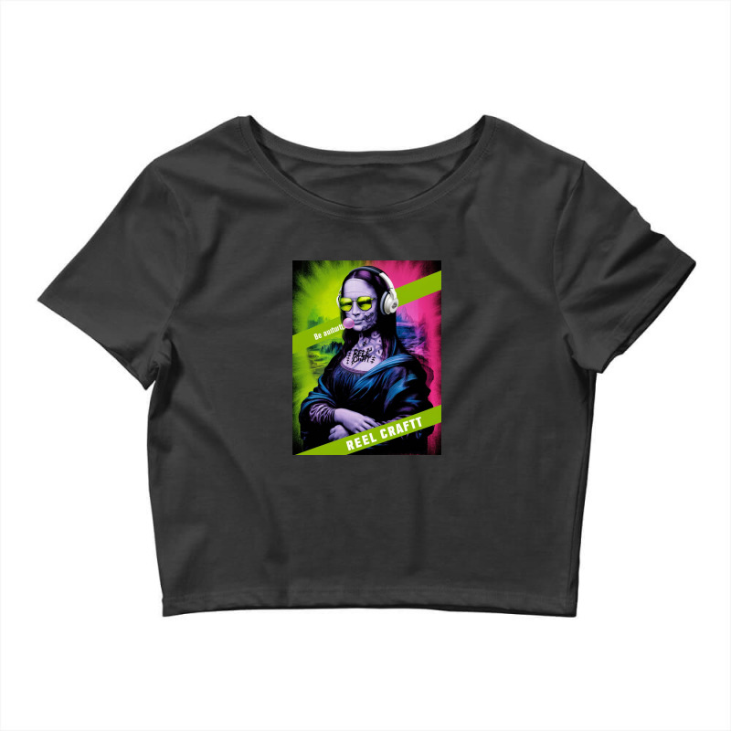 The Iconic Mona Lisa Crop Top by Kenneth | Artistshot