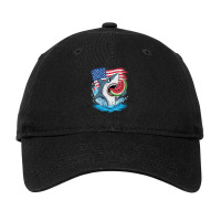 A Cartoon Shark Adjustable Cap | Artistshot