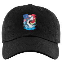 A Cartoon Shark Kids Cap | Artistshot