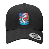 A Cartoon Shark Yupoong Trucker Cap | Artistshot