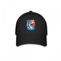 A Cartoon Shark Baseball Cap | Artistshot