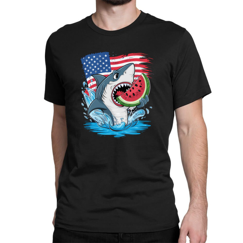 A Cartoon Shark Classic T-shirt | Artistshot