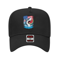 A Cartoon Shark Adjustable Baseball Cap | Artistshot