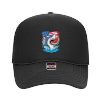 A Cartoon Shark Foam Trucker Hat | Artistshot