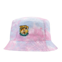 Fish On Tie Dyed Bucket Hat | Artistshot