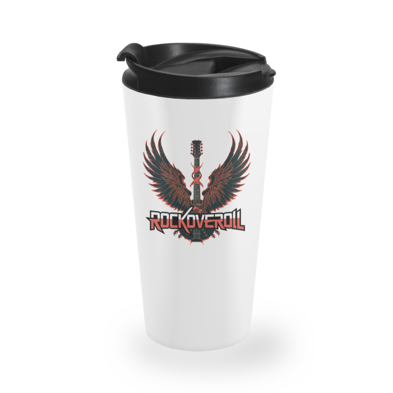 Rockoveroll (2) Travel Mug | Artistshot