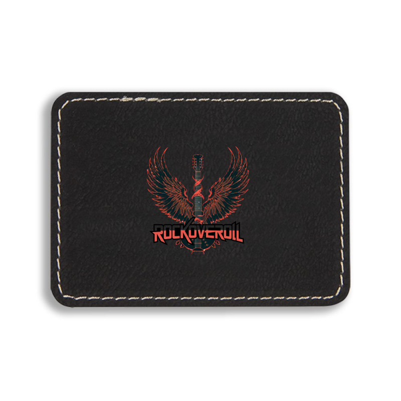 Rockoveroll (2) Rectangle  Leatherette Patch | Artistshot