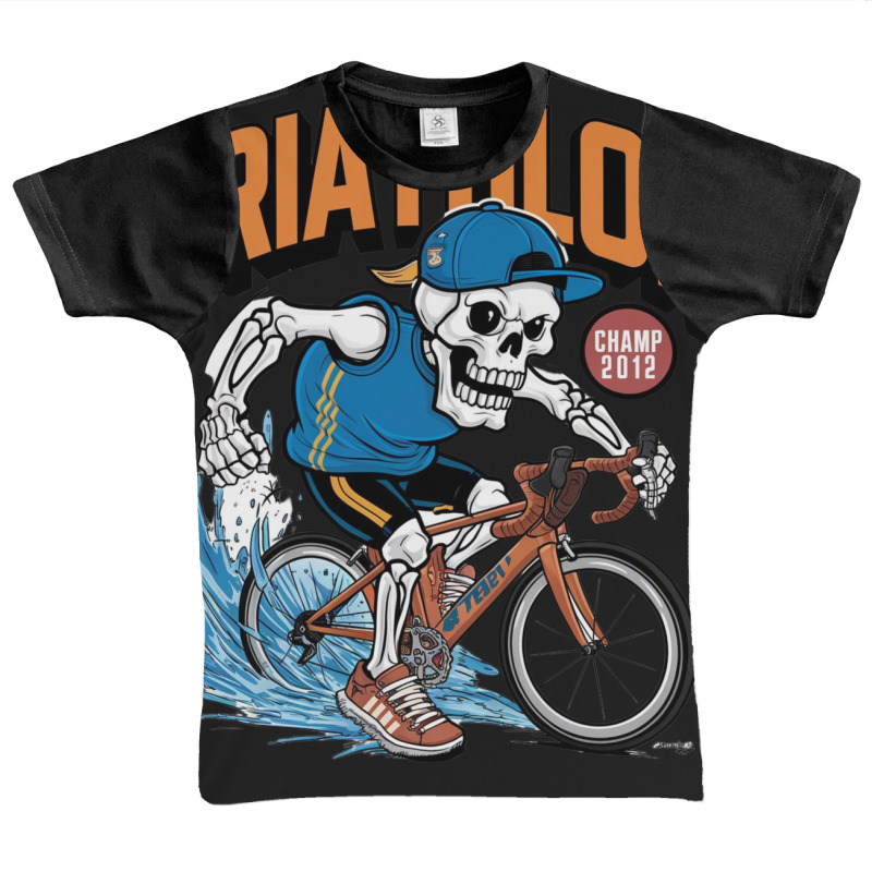 Triathlon Titan Graphic Youth T-shirt | Artistshot