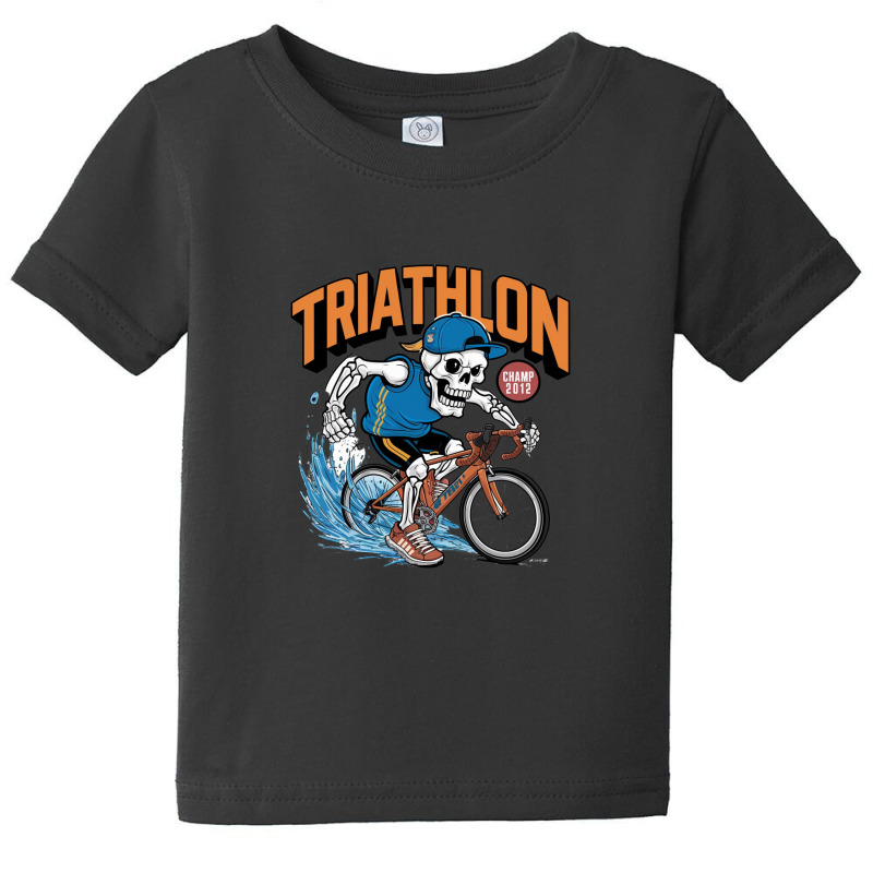 Triathlon Titan Baby Tee | Artistshot