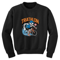 Triathlon Titan Youth Sweatshirt | Artistshot