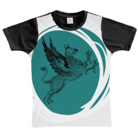 Griffin Drawing Graphic Youth T-shirt | Artistshot