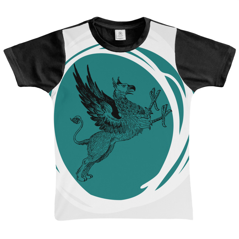 Griffin Drawing Graphic Youth T-shirt by HRC Design | Artistshot