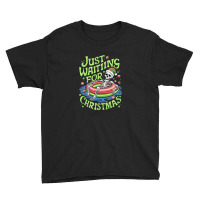 Just Waiting For Christmas Youth Tee | Artistshot