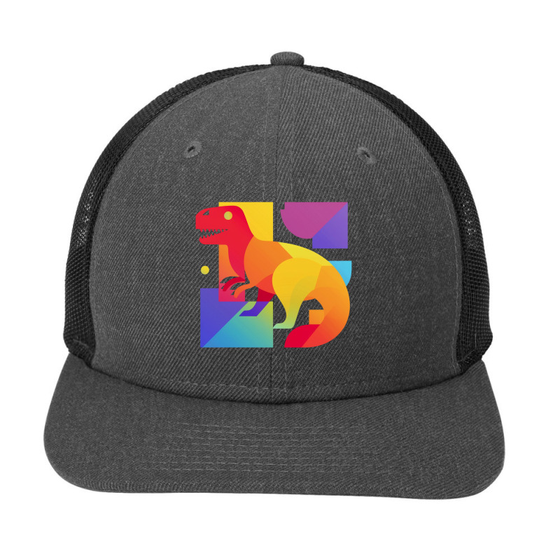 The Dinosaur Snapback Trucker Cap | Artistshot