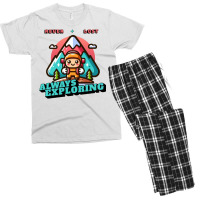 Never Lost, Always Exploring Men's T-shirt Pajama Set | Artistshot