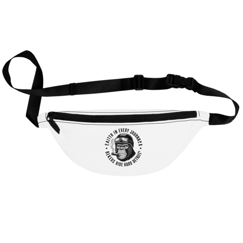 Bikers Ride Hard Detroit Fanny Pack | Artistshot