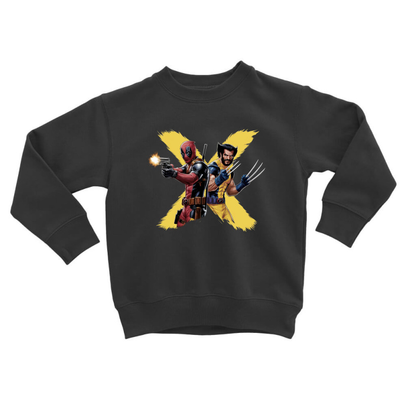 Deadpool And Wolverine (2) Toddler Sweatshirt | Artistshot