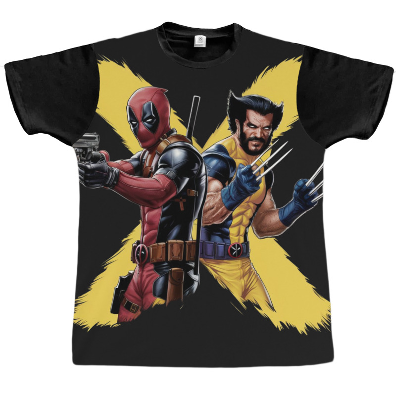 Deadpool And Wolverine (2) Graphic T-shirt | Artistshot