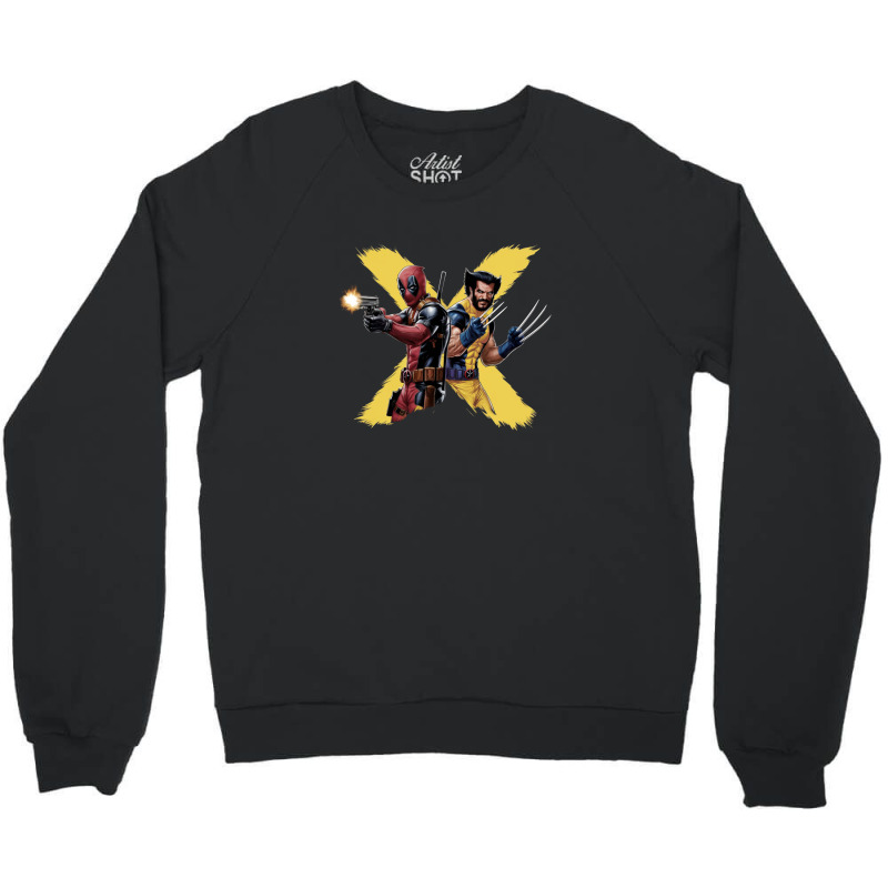 Deadpool And Wolverine (2) Crewneck Sweatshirt | Artistshot