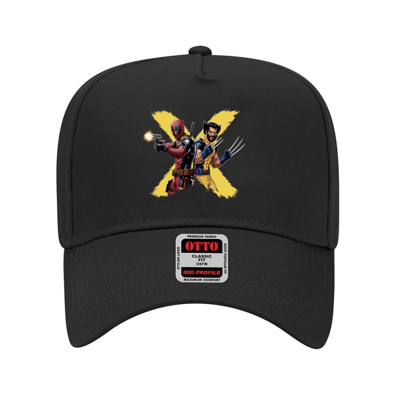 Deadpool And Wolverine (2) Adjustable Baseball Cap | Artistshot