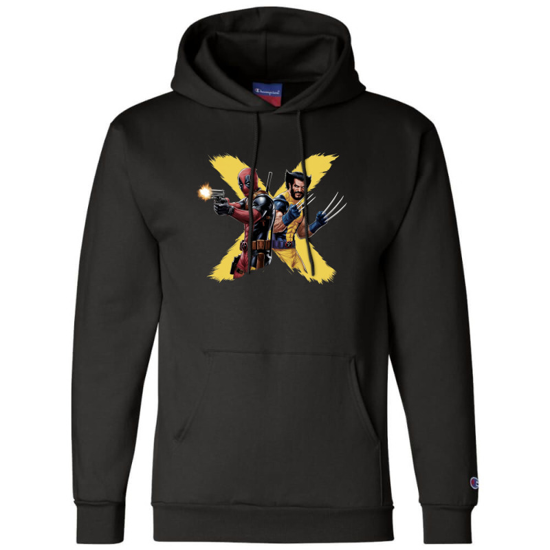 Deadpool And Wolverine (2) Champion Hoodie | Artistshot