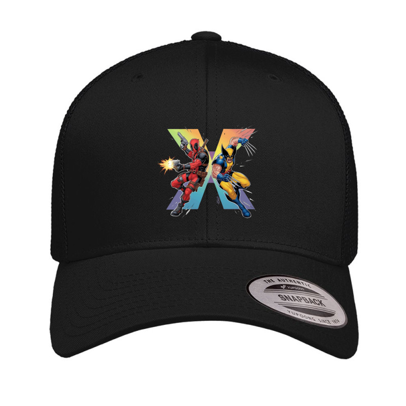 Deadpool And Wolverine Retro Trucker Cap | Artistshot