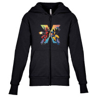 Deadpool And Wolverine Youth Zipper Hoodie | Artistshot