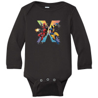 Deadpool And Wolverine Long Sleeve Baby Bodysuit | Artistshot