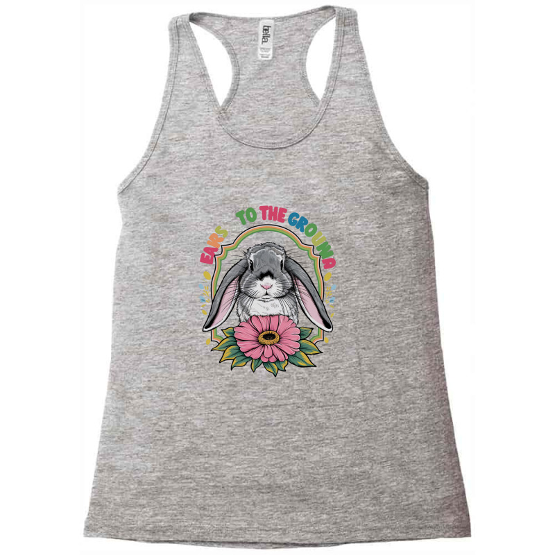 Ears To The Ground Racerback Tank by Donna Schennum | Artistshot