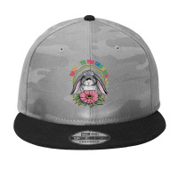 Ears To The Ground Camo Snapback | Artistshot