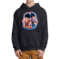 Goku And Vegeta Urban Pullover Hoodie | Artistshot